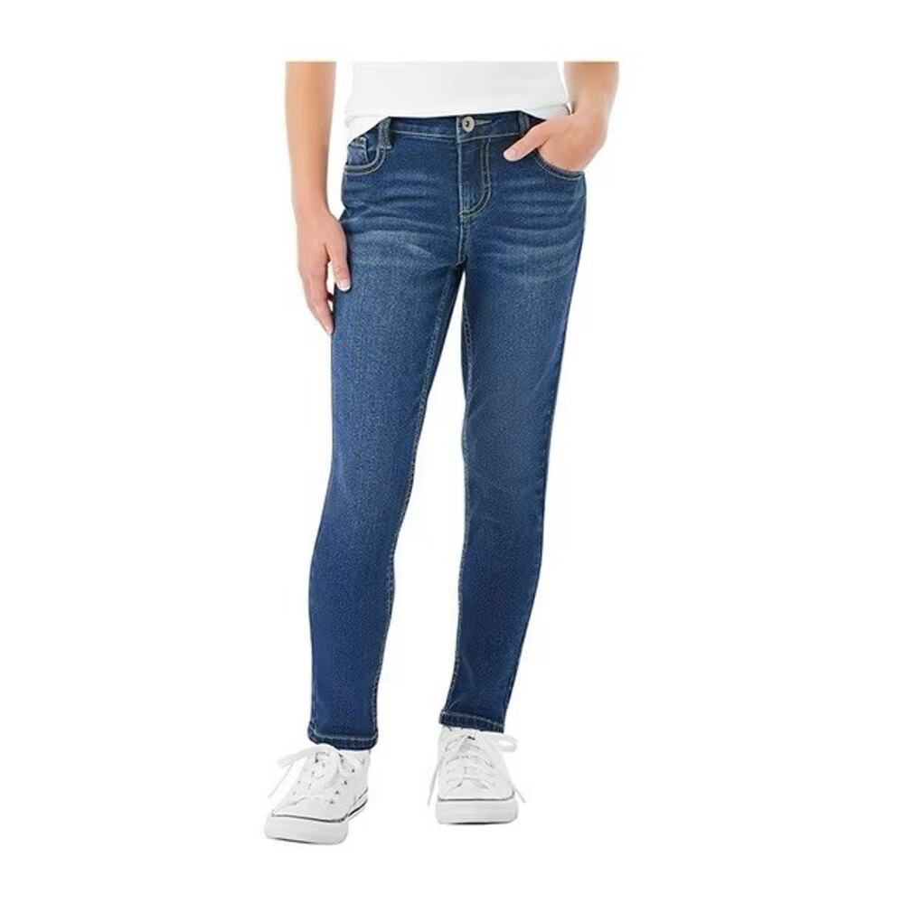 Member's Mark Girls Skinny Jean Size XL 14/16 Dark Wash NWT